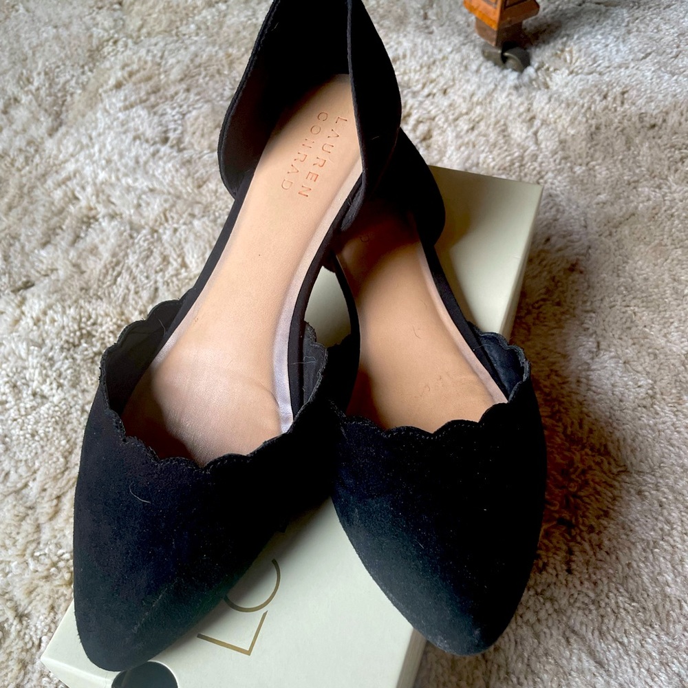 Black flats